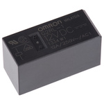 Omron PCB Mount Power Relay, 12V dc Coil, 12A Switching Current, SPDT