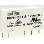 Wieland DIN Rail Power Relay, 60V dc Coil, 6A Switching Current, SPDT