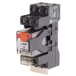 TE Connectivity DIN Rail Power Relay, 24V ac Coil, 10A Switching Current, 3PDT
