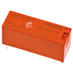 TE Connectivity PCB Mount Power Relay, 12V dc Coil, 8A Switching Current, SPDT