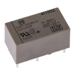 Panasonic DPST Non-Latching Relay PCB Mount, 12V dc Coil, 5 A