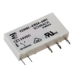 TE Connectivity PCB Mount Power Relay, 24V dc Coil, 6A Switching Current, SPDT