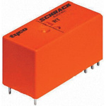 TE Connectivity PCB Mount Latching Power Relay, 5V dc Coil, 8A Switching Current, DPDT