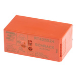 TE Connectivity PCB Mount Power Relay, 24V ac Coil, 8A Switching Current, DPDT