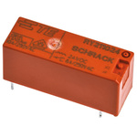 TE Connectivity PCB Mount Power Relay, 24V dc Coil, 8A Switching Current, SPDT