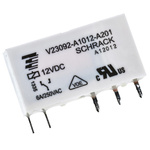 TE Connectivity PCB Mount Power Relay, 12V dc Coil, 6A Switching Current, SPDT
