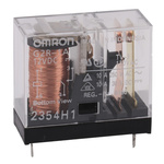 Omron PCB Mount Power Relay, 12V dc Coil, 10A Switching Current, SPST