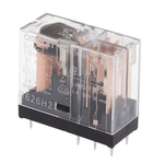 Omron PCB Mount Power Relay, 110V ac Coil, 5A Switching Current, DPDT
