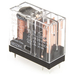 Omron PCB Mount Power Relay, 24V dc Coil, 5A Switching Current, DPST