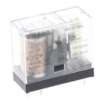 Omron PCB Mount Latching Power Relay, 12V dc Coil, 5A Switching Current, SPST