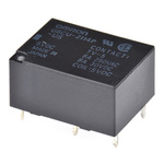 Omron PCB Mount Latching Power Relay, 5V dc Coil, 8A Switching Current, SPDT