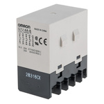 Omron Panel Mount Power Relay, 24V dc Coil, 25A Switching Current, 4PST-NO