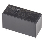 Omron PCB Mount Power Relay, 24V dc Coil, 8A Switching Current, DPDT