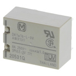 Panasonic PCB Mount Latching Power Relay, 3V dc Coil, 8A Switching Current, SPDT