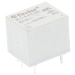 Finder PCB Mount Power Relay, 12V dc Coil, 10A Switching Current, SPST
