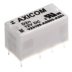 TE Connectivity PCB Mount Power Relay, 12V dc Coil, 3A Switching Current, DPDT