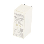 Schneider Electric PCB Mount Power Relay, 24V ac Coil, 8A Switching Current, DPDT