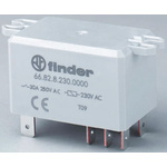 Finder Flange Mount Power Relay, 6V dc Coil, 30A Switching Current, DPST