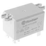 Finder Flange Mount Power Relay, 12V dc Coil, 30A Switching Current, DPST