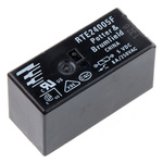 TE Connectivity PCB Mount Power Relay, 5V dc Coil, 8A Switching Current, DPDT