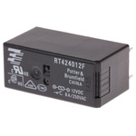 TE Connectivity PCB Mount Power Relay, 12V dc Coil, 8A Switching Current, DPDT