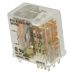 TE Connectivity Power Relay, 24V dc Coil, 5A Switching Current, 4PDT
