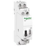 Schneider Electric DIN Rail Power Relay, 48 V dc, 130V ac Coil, 16A Switching Current, SPDT