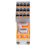Phoenix Contact DIN Rail Power Relay, 24V ac Coil, 5A Switching Current, 4PDT