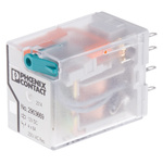 Phoenix Contact PCB Mount Power Relay, 12V dc Coil, 6A Switching Current, 4PDT