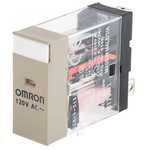 Omron PCB Mount Power Relay, 120V ac Coil, 5A Switching Current, SPDT