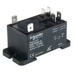 Schneider Electric Panel Mount Power Relay, 12V dc Coil, 20A Switching Current, DPST