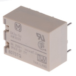Panasonic PCB Mount Power Relay, 5V dc Coil, 8A Switching Current, DPST