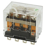 Omron Plug In Power Relay, 240V ac Coil, 10A Switching Current, 4PDT