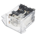 Omron Plug In Power Relay, 24V ac Coil, 10A Switching Current, DPDT