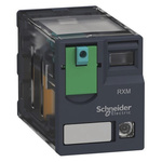 Schneider Electric Plug In Power Relay, 24V ac Coil, 12A Switching Current, DPDT