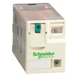 Schneider Electric Plug In Power Relay, 24V dc Coil, 12A Switching Current, DPDT