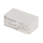 Finder PCB Mount Power Relay, 12V dc Coil, 12A Switching Current, SPDT