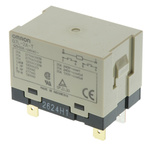 Omron Panel Mount Power Relay, 24V ac Coil, 25A Switching Current, DPST