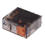 TE Connectivity PCB Mount Power Relay, 12V dc Coil, 8A Switching Current, DPDT