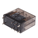 TE Connectivity PCB Mount Power Relay, 12V dc Coil, 8A Switching Current, DPDT