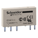 Schneider Electric PCB Mount Power Relay, 12V dc Coil, 6A Switching Current, SPDT