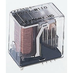 TE Connectivity PCB Mount Power Relay, 12V dc Coil, 5A Switching Current, DPDT