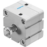 Festo Pneumatic Compact Cylinder 63mm Bore, 10mm Stroke, ADN Series, Double Acting