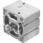 Festo Pneumatic Compact Cylinder 100mm Bore, 20mm Stroke, ADN Series, Double Acting