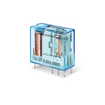 Finder PCB Mount Power Relay Module, 120V ac Coil, 10A Switching Current