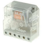 Finder Panel Mount Power Relay, 24V ac Coil, 10A Switching Current, SPST