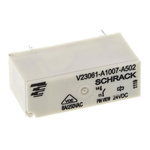 TE Connectivity PCB Mount Power Relay, 24V dc Coil, 8A Switching Current, SPST