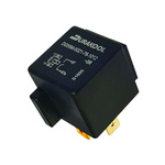 Durakool Plug In Power Relay, 12V dc Coil, 120A Switching Current, SPST-NO
