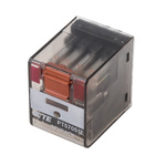 TE Connectivity PCB Mount Power Relay, 12V ac Coil, 6A Switching Current, 4PDT