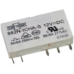 Wieland DIN Rail Power Relay, 12V dc Coil, 6A Switching Current, SPDT